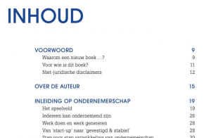 inhoudsopgave boek klantgericht ondernemerschap